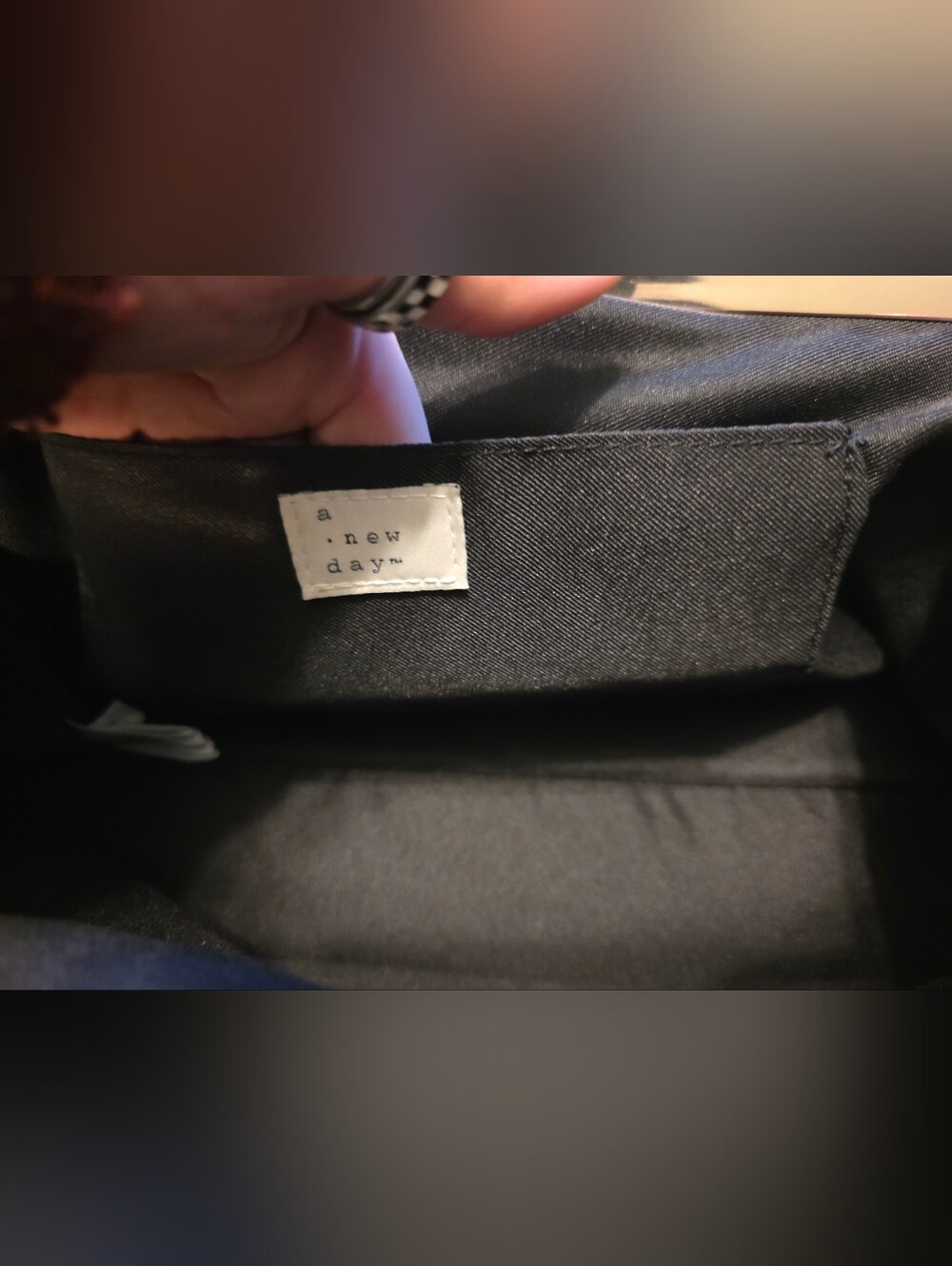 Classic Black Frame-Top Shoulder Bag Clutch - Picture 4 of 6